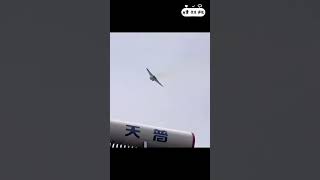 歼-50 /J-50 北厂六代机转弯的新角度视频，清晰看到其全动翼尖的变化(网转视频）