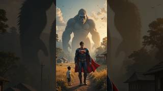 Superman and Gorrilla | ai superman | ai generated superman  #superman #aisuperman #aigenerated