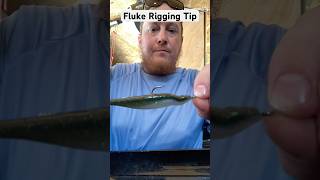 How to rig a weightless fluke for current fishing. This is a catch all bait!