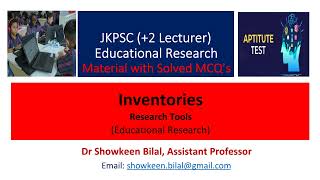 Inventories (Research tools)