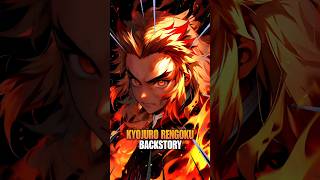Kyojuro Rengoku Flame Hashira Backstory in Hindi #demonslayer #shorts