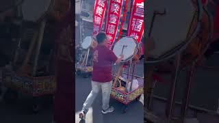 跟人一樣高的大法仔鼓 #熱鬧 #廟會 #繞境 #shortvideo #shorts