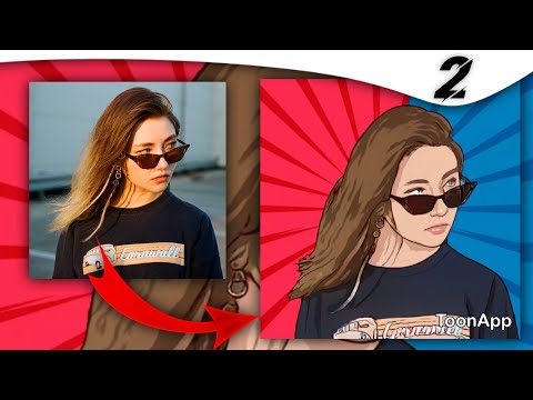 JUST ONE CLICK MAKE YOUR PHOTO LIKE CARTOON #PHOTOEDITING #PHOTOSHOP