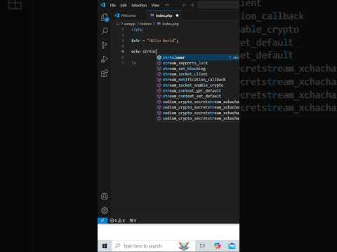strtolower() function in php #shorts #coding #developer #viralshort