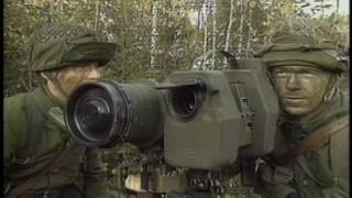 Anti-Tank Guided Missile Hits Tank 單兵手持反坦克飛彈