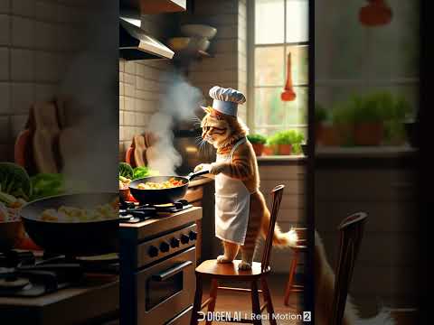 Chú Mèo thông minh và đảm đang quá (The Cat is so smart and capable) #funny #dongvat #animal #cat