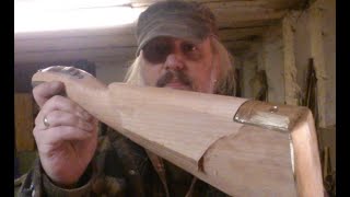 Swivel breech rifle scratch build pt 36 fitting the buttplate and preshaping the gunstock