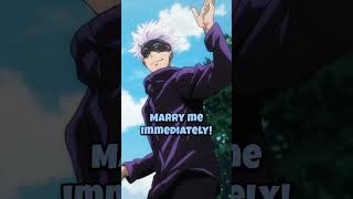 Gojo's Special Little Itadori Surprise! | Jujutsu Kaisen Abridged #shorts