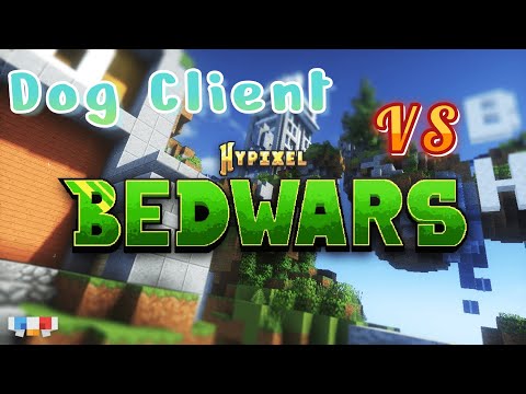 Hacking on Hypixel w/ Dog Client | Montage