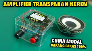 Surely everyone just found out! Super bass amplifier from broken mosquito racket