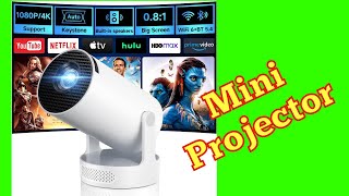 CHEAP Portable Projector WiFi Bluetooth HDMI 1080P Great Value!