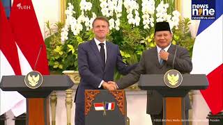 Indonesia-France Sign Rafale Deal, Urge Peace | News9