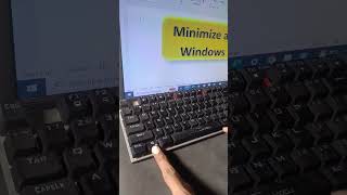 minimize Open Shortcuts Key's new #computerzone #shortcutkeys #techessentials #computer #shorts #gk