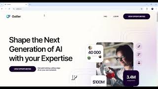 "Work Remotely with Outlier: Flexible AI Freelance Opportunities Anywhere!"