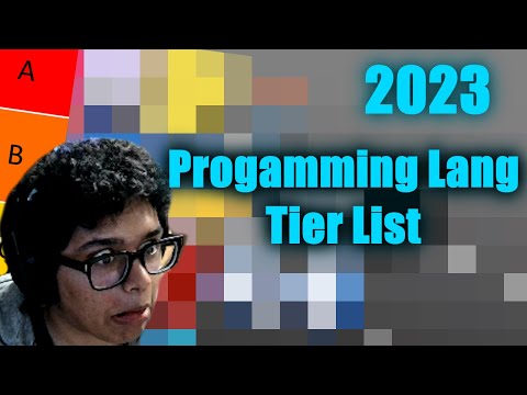 JOSHNAKS PROGRAMMING LANGUAGE TIER LIST 2023