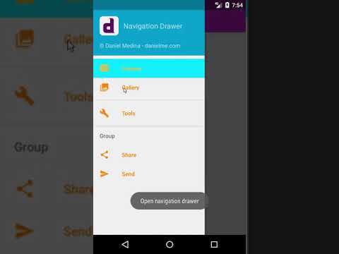 Android Navigation Drawer