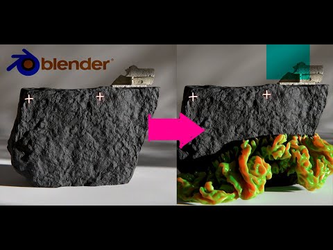 Experimental Blender Cloth Simulation / Vellum Growth in Blender