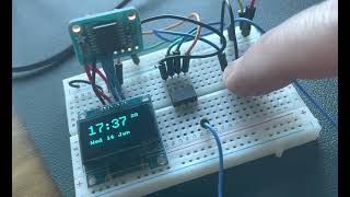 DS3231 Real Time clock with ATTiny85.