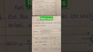 Finding root locus in case of imaginary zeros. #electronics #controlsystems #hindi #viralshorts