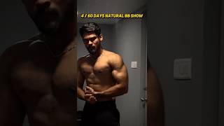 Day 4/60 - Natural Bodybuilding Show Prep 💪 | #naturalbodybuilding  #tamilfitness #shoulderworkout