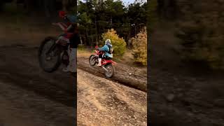 Trun with style #dirtbikeshorts #dirtbike #youtubeshorts #youtube #yyc #dirtbikeshorts #yyy
