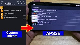 Cara mudah Pasang Custom Drivers APS3E Emulator Android