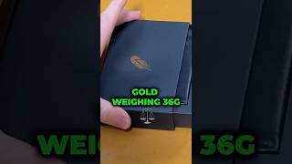 $1,000 Solid Gold Credit Card Unboxing