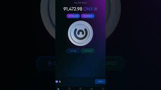 Airdrop 2024 ONUS Tap Tap Tap  #tap2earn #airdrop #onus