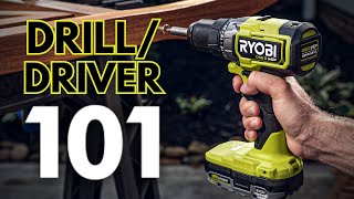 How to Use a Drill/Driver | RYOBI Tools 101