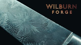 Forging a Damascus Chef’s Knife: Mosaic Explosion Pattern from Steel | Master Bladesmith