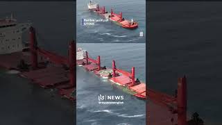 Recently released footage of Houthis' Magic Seas bulk carrier operation