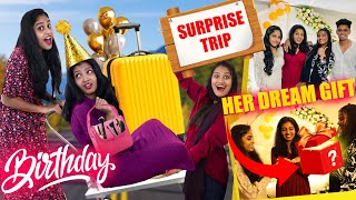 BIRTHDAYക്ക് SREE യെ തട്ടി കൊണ്ടുപോയി 😂 SURPRISE TRIP ✈️ HER DREAM GIFT 🎁 🤩 | PULLOTHI