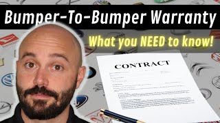 What Bumper to Bumper Warranty covers - New Vehicle Warranty Coverage