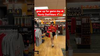 fire fits at Ferris State Outfitters #outfitideas #gameday #bookstore