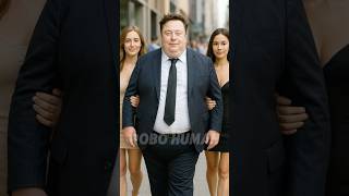 Fat Rich Spoiler  #aiart #elonmusk #elonmuskai #humanoid #robotart #crazyrobot #humanoidrobot