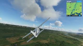模擬飛行2020 - 桃園龍潭大溪石門水壩 flight simulator 2020 Beautiful Taiwan Taoyuan Countryside
