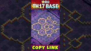 Unbeaten TH17 WAR + CWL Base Layout 🔥Clash of Clans