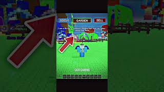 Grow a Garden DEV gonna ban my acc?☠️@kizarublox #growagarden #fyp #shorts #viralvideo