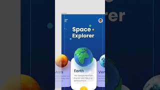 speed ui design reel “space explorer” let’s take a look in figma