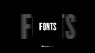 🔠 Mastering Fonts: Your Ultimate Guide! Explore #FontDesign #shorts