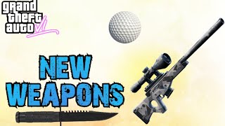 GTA 6 Weapons | All Confirmed Weapons | New weapons In GTA 6