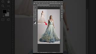 how to add design in DRESS in photoshop #photoshop #tutorial