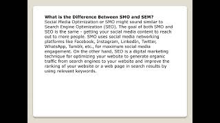 Best SMO Company In Pune
