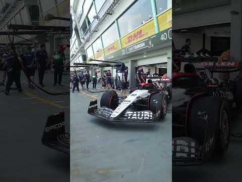 Scuderia AlphaTauri Team Pit Stop | 2023 Singapore Grand Prix | #f1singapore