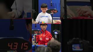 Xuanyi vs Yiheng - WCA Worlds 2025 3x3 Final #rubikscube #speedcubing