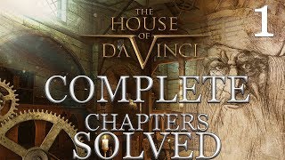 The House of Da Vinci Complete  Walkthrough  Gameplay Puzzle Solved ( IOS - Android ) Part1