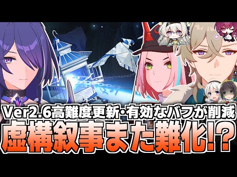 【崩壊スターレイル】虚構叙事更新！また難化…攻略方法を徹底解説