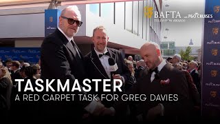 The ultimate Taskmaster task... Greg Davies has to find love at the BAFTA TV Awards