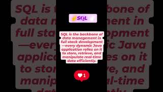 "Master SQL: Power Up Your Java Full Stack Skills with Real-Time Data Control!"
