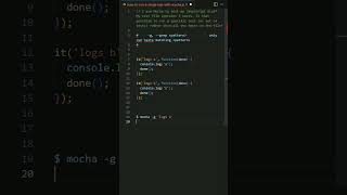 javascript - How to run a single test with Mocha?